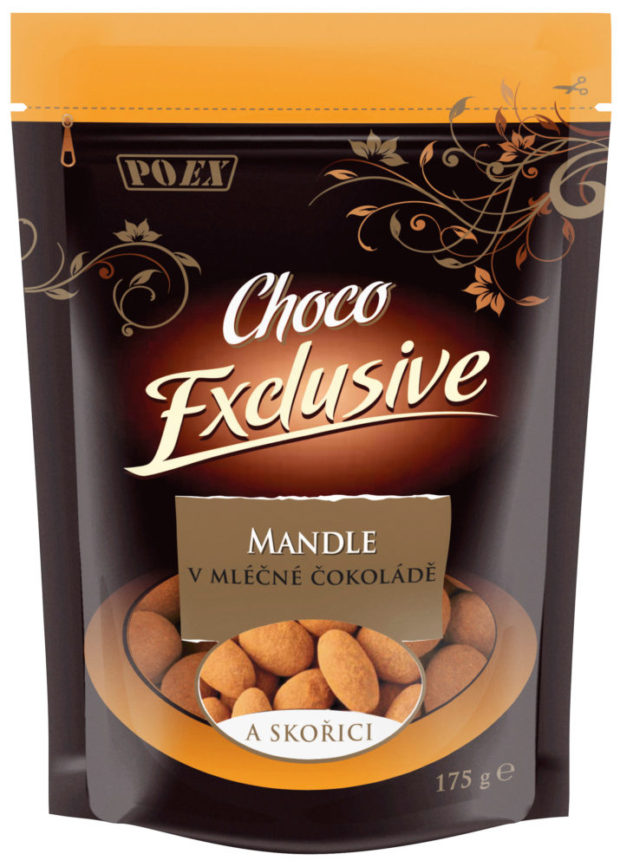 Mandle Choco Exclusive pozvednuty doypackem