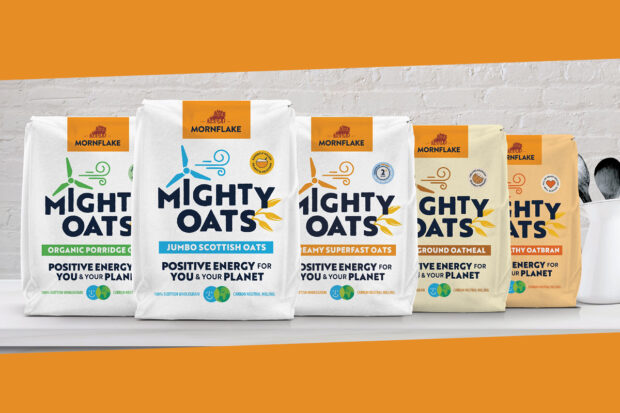 Mornflake Mighty Oats ve „100%“ recyklovatelném obalu